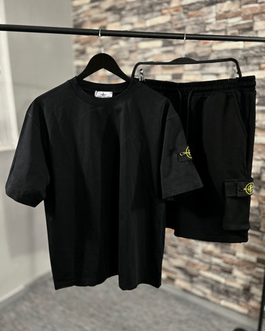 Σετ Stone Island - Μαύρο 321